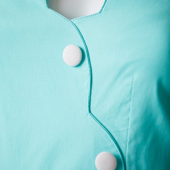 VooDoo Vixen Aqua pinup summer swing dress NWOT - Picture 9 of 10